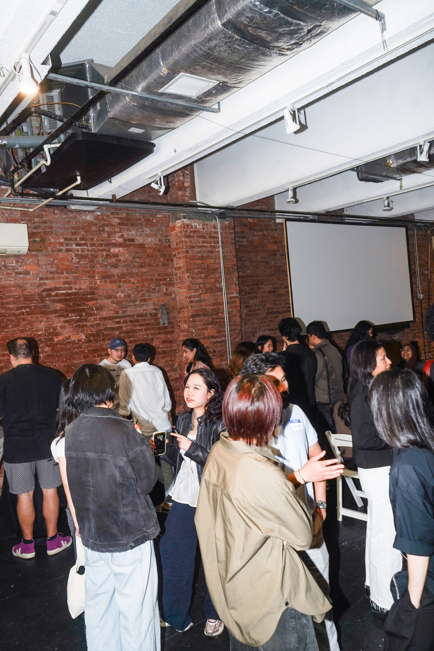 Standing room near the bar